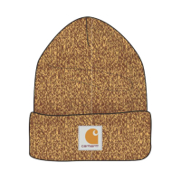 CARHARTT KNIT CUFFED BEANIE WHITE MARL