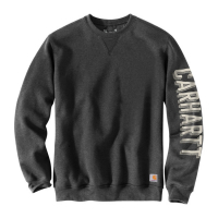 CARHARTT GRAPHIC SWEATSHIRT CARBON HEATHER