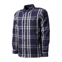 ROLAND SANDS BUELLTON RIDING SHIRT NAVY