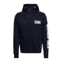 KING KEROSIN RIDE GRASS ADVENTURE GEAR HOODIE DARK BLUE