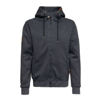 KING KEROSIN BLANKO ADVENTURE GEAR HOODIE GREY MELANGE