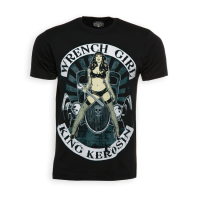 KK T-SHIRT WRENCH GIRL BLACK