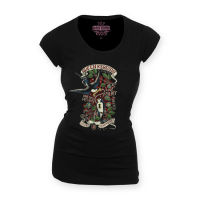 QUEEN KEROSIN SECRET HEART LONGSHIRT