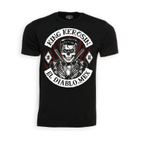 EL DIABLO TEE, BLACK, S