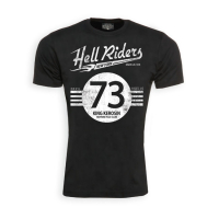 HELL RIDERS VINTAGE TEE, BLACK, S