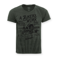 KING KEROSIN BIKER''S WORK T-SHIRT