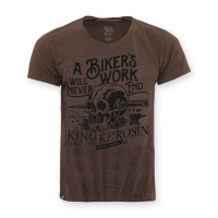 KING KEROSIN BIKER''S WORK T-SHIRT