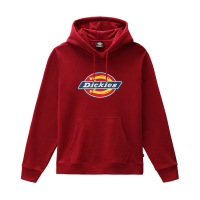 Dickies Icon logo hoodie biking red