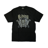 KING KEROSIN RIDING T-SHIRT BLACK