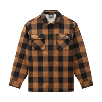 DICKIES SHERPA LINED SACRAMENTO SHIRT BROWN DUCK