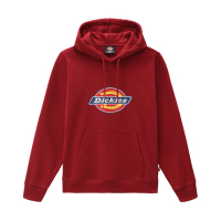 DICKIES ICON LOGO LADIES HOODIE BIKING RED