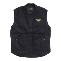 LOSER MACHINE CONDOR II VEST DUSTY BLACK