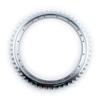 PBI, REAR SPROCKET STEEL ZINC PLATED. 51T