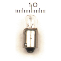 LIGHT BULB 12-VOLT/5W. CLEAR GLASS