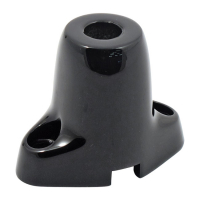 FRONT TURN SIGNAL STAND-OFF BRACKET. BLACK