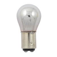 KURYAKYN, LIGHT BULB #1157. 12V 21W/5W. RED GLASS