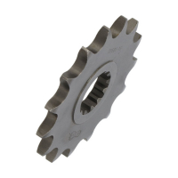 AFAM, STEEL FRONT SPROCKET. 15 TEETH