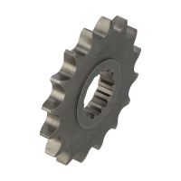 AFAM, STEEL FRONT SPROCKET. 16 TEETH