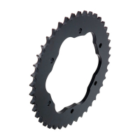 AFAM, STEEL REAR SPROCKET. 42 TEETH