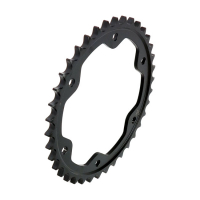 AFAM, STEEL REAR SPROCKET. 38 TEETH