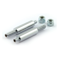 CHRIS PRODUCTS, TURN SIGNAL MOUNT BOLT. CHROME. 1-7/8" LONG