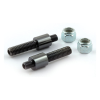 CHRIS PRODUCTS, TURN SIGNAL MOUNT BOLT/SPACER. BLACK. 5/8"