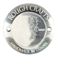 ROUGH CRAFTS, POINT COVER. 2-HOLE, POLISHED