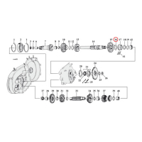 THRUST WASHER MAINSHAFT RIGHT .0795 INCH