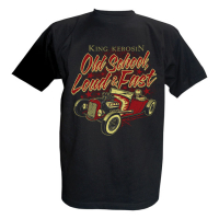 T-SHIRT OLD SCHOOL LOUD & FAST, S