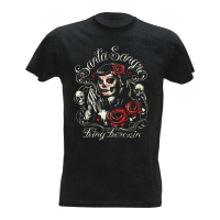 KING KEROSIN SANTA SANGRE T-SHIRT,S