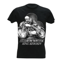 KING KEROSIN BRITISH RACER T-SHIRT,S