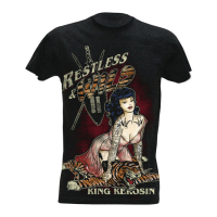 KING KEROSIN RESTLESS & WILD T-SHIRT,S