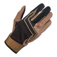 BILTWELL BAJA GLOVES CHOCOLATE/BLACK