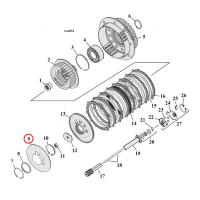 BARNETT DIAPHRAGM CLUTCH SPRING. HEAVY-D