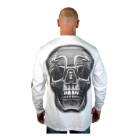 LETHAL THREAT RIDE TILL YOU DIE LONGSLEEVE WHITE