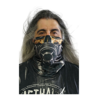 LETHAL THREAT BIOMECHANICAL TUBE MASK BLACK