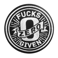 DOWN-N-OUT ZERO FUCKS GIVEN PATCH