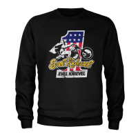 Evel Knievel No. 1 sweatshirt black