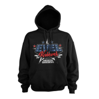 EVEL KNIEVEL AMERICAN DAREDEVIL HOODIE BLACK