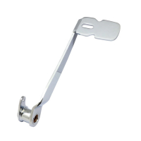 BRAKE PEDAL 2-1/4" EXTENDED. CHROME