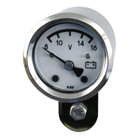 ULTRA MINI VOLT METER - WHITE