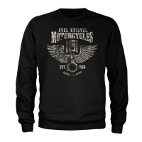 Evel Knievel Motorcycles sweatshirt black