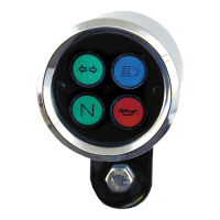 ULTRA MINI ROUND INDICATOR LIGHTS, BLACK