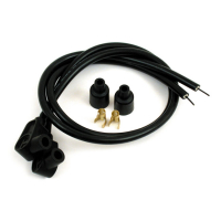 TAYLOR SPIRO PLUG WIRES (BLACK)