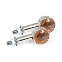 ARIZONA TURN SIGNALS, CHROME 40MM (EC)