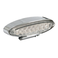 L.E.D. LPL MINI TAILLIGHT, CHROME