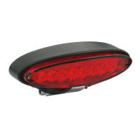 L.E.D. LPL MINI TAILLIGHT, BLACK