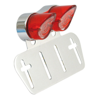 L.E.D. SHARKNOSE TAILLIGHT, RED LENS