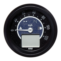 ELECTRONIC 48MM SPEEDO TARGET, 120 MP/H