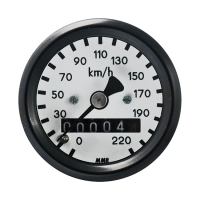 MMB 48MM ULTRA MINI SPEEDO BLACK/WHITE KHM 2:1 DRIVE RATIO